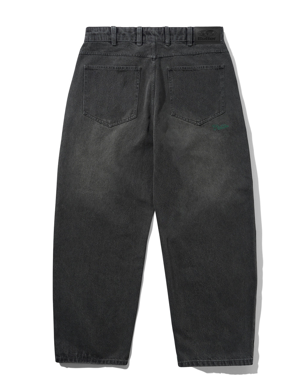 Garage Denim Jeans - Faded Black by Butter Goods - view 2