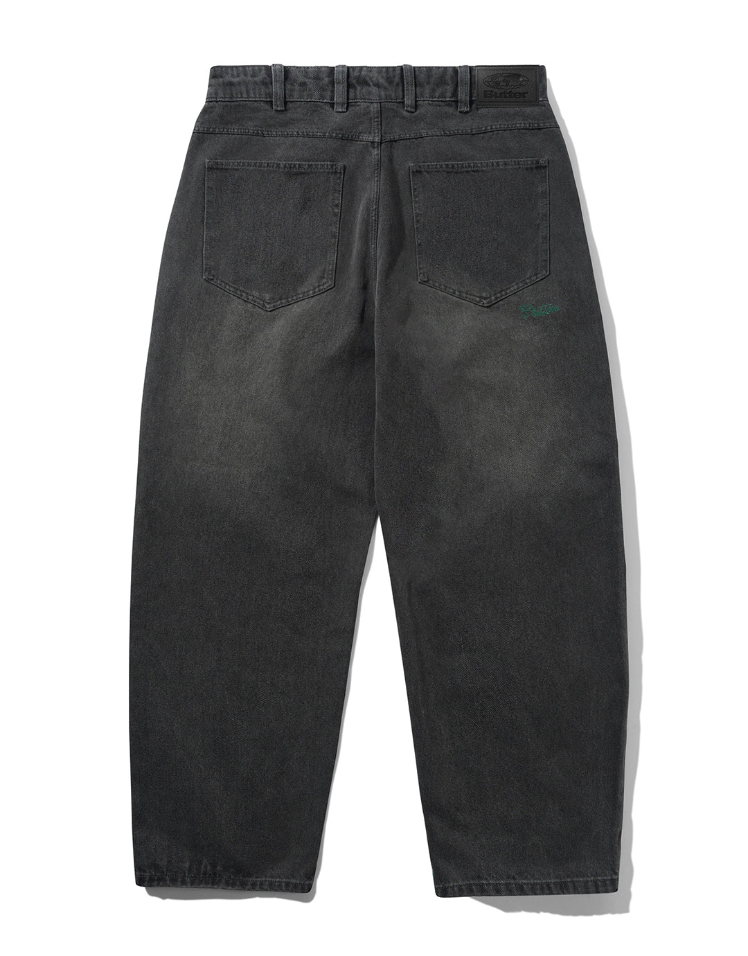 Garage Denim Jeans - Faded Black by Butter Goods - view 2
