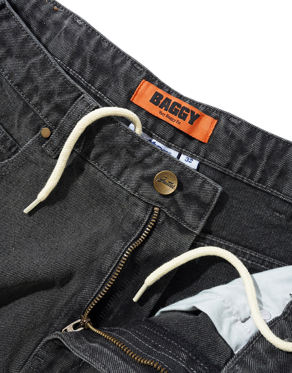 Garage Denim Jeans - Faded Black by Butter Goods - view 3