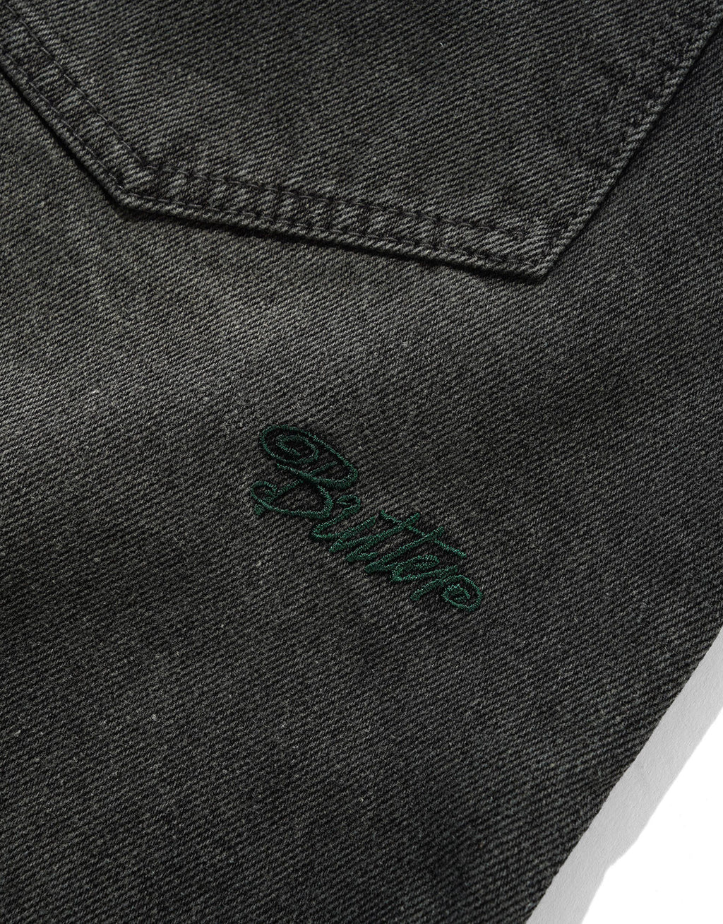 Garage Denim Jeans - Faded Black by Butter Goods - view 4