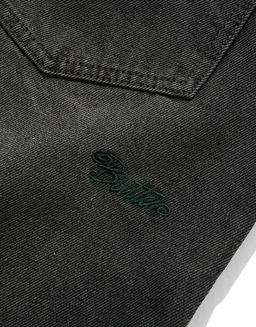 Garage Denim Jeans - Faded Black by Butter Goods - view 4