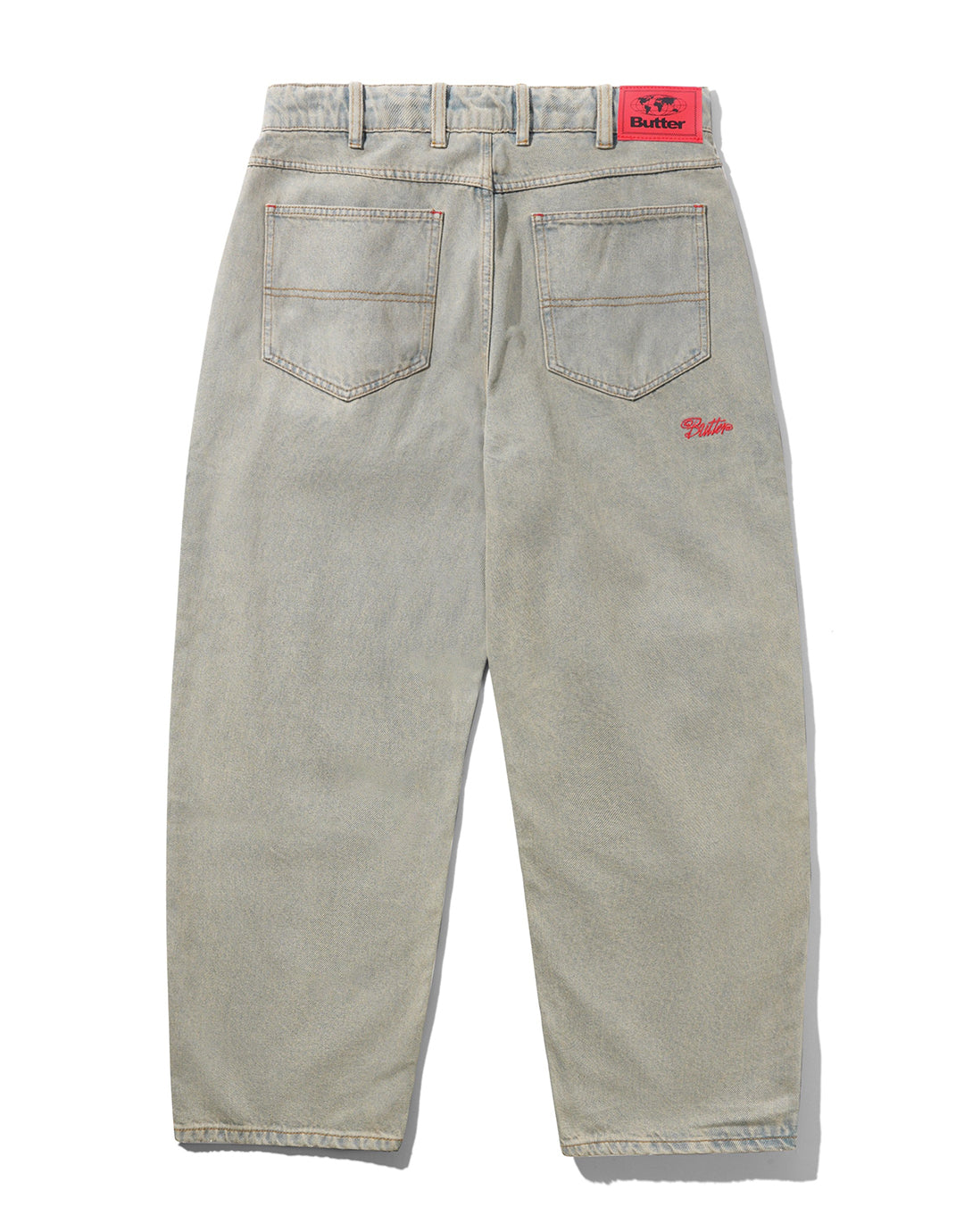 Garage Denim Jeans - Sunfade Blue by Butter Goods - view 3