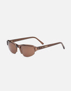 Gia Sunglasses - Black Coffee by Lu Goldie - view 3