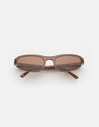Gia Sunglasses - Black Coffee by Lu Goldie - view 4