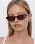 Gia Sunglasses - Black Coffee by Lu Goldie
