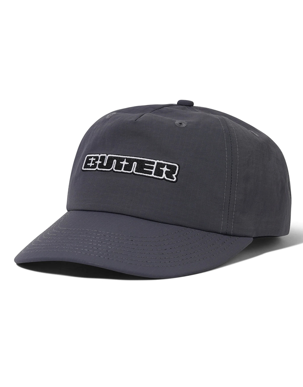 Glint Snapback Cap - Dark Grey by Butter Goods