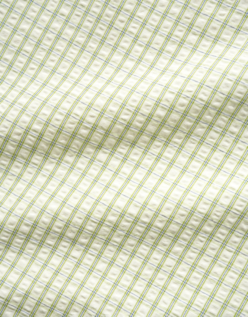 Grid Short Sleeve Shirt - Green by Butter Goods - view 4