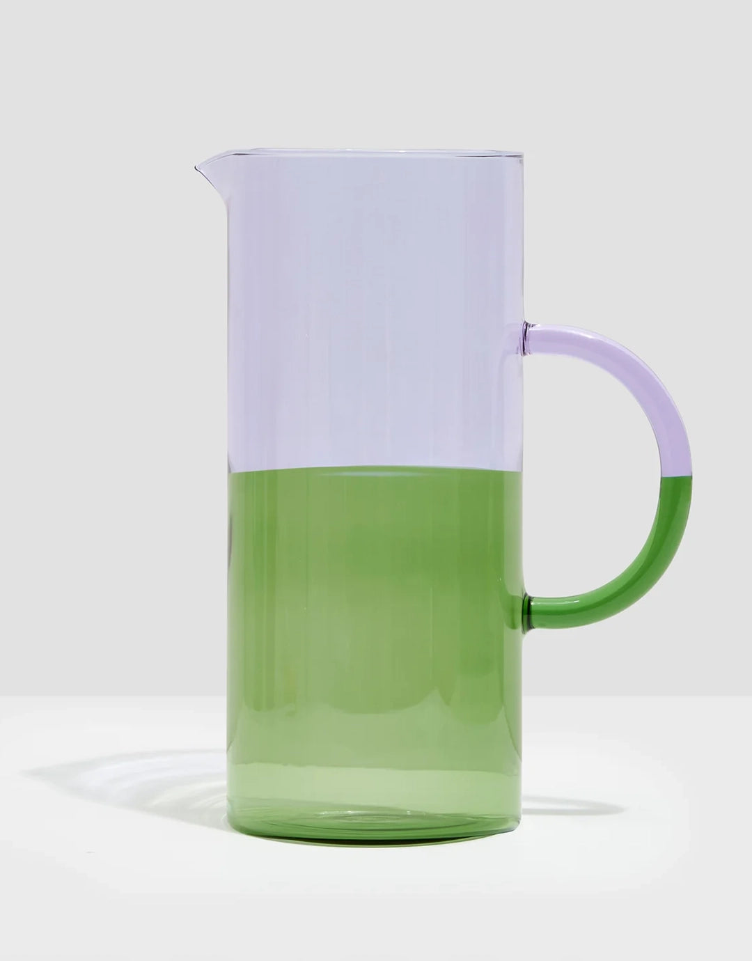 Two Tone Pitcher - Lilac / Green