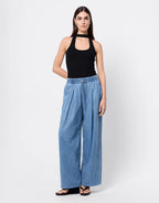 High Tide Pants - Chambray by Mossman - view 3
