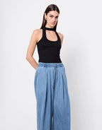 High Tide Pants - Chambray by Mossman - view 6