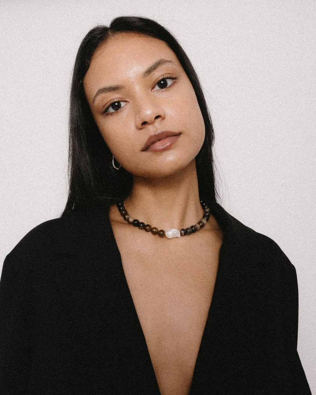 Ophelia Necklace - Brown