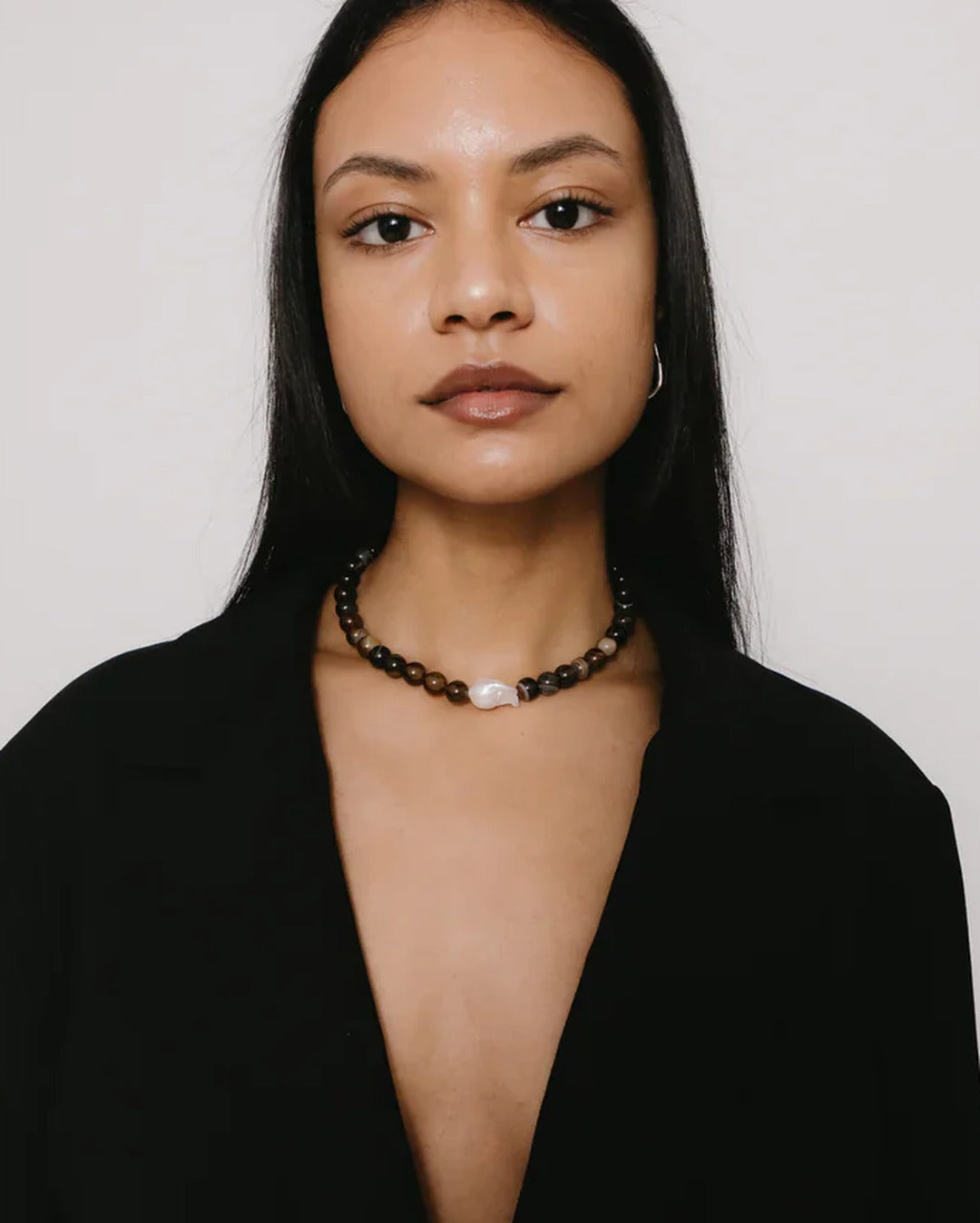 Ophelia Necklace - Brown