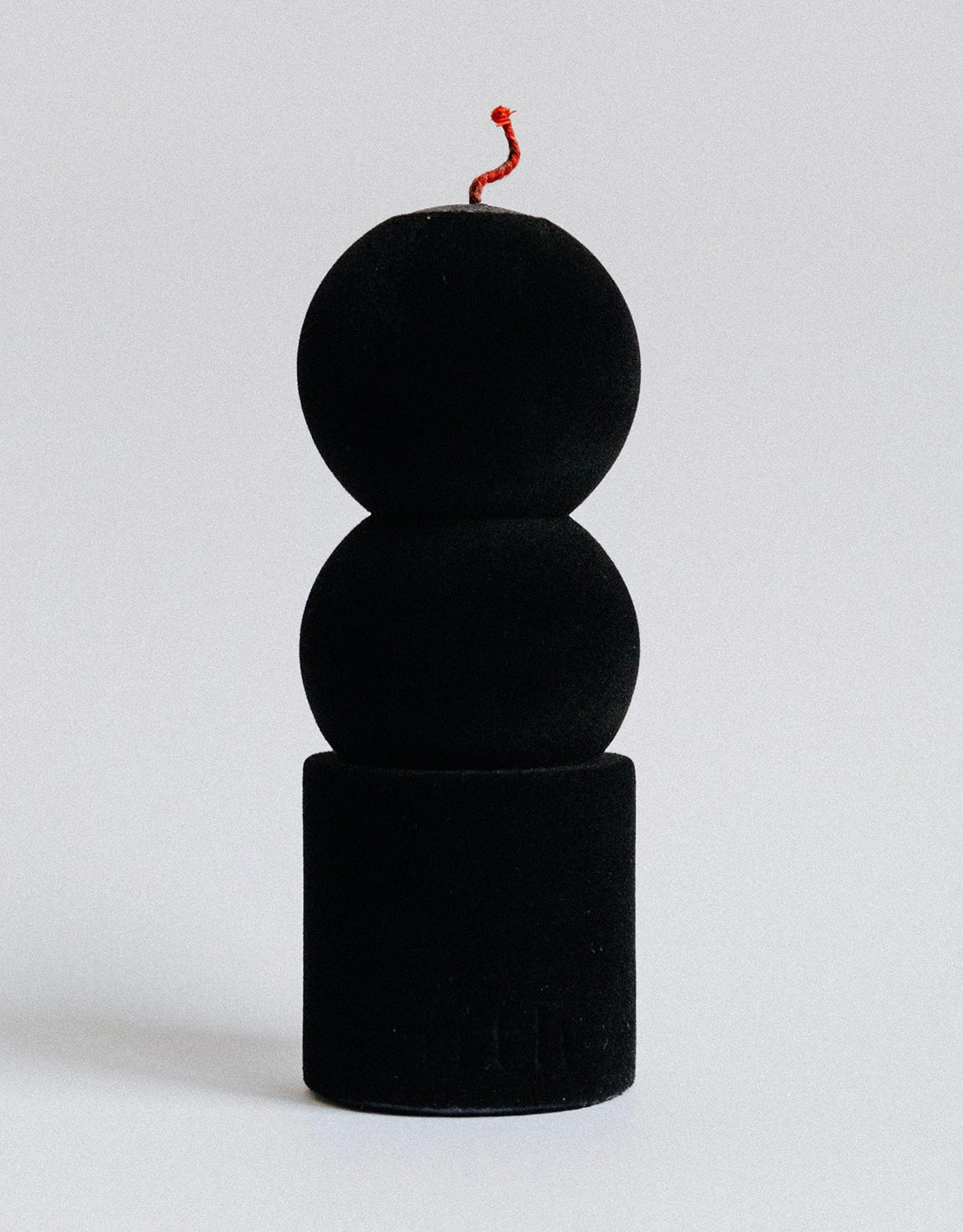 Lilu Velvet Candle - Black