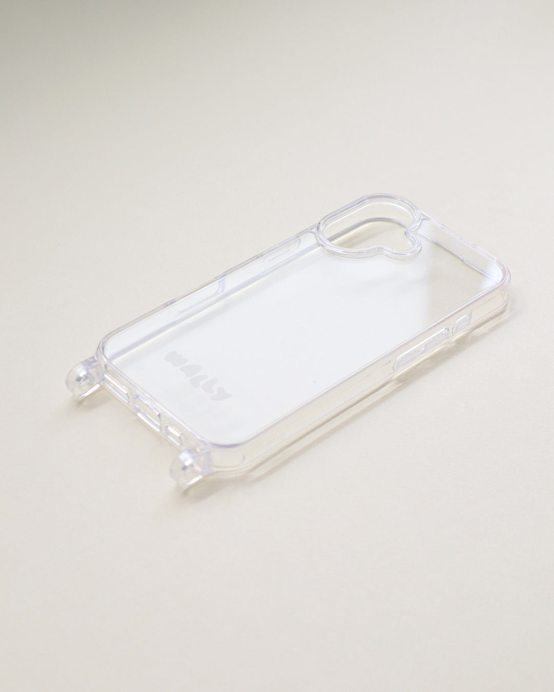 Wally iPhone Case with Plastic Hooks - Clear Wally iPhone Case with Plastic Hooks - Clear