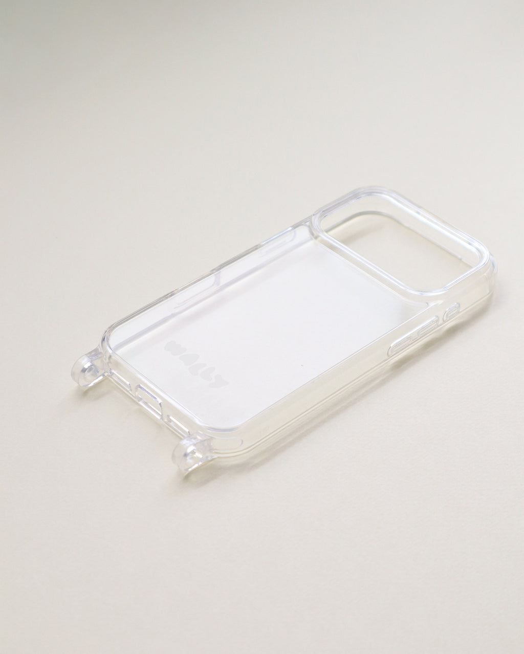 iPhone Case with Plastic Hooks - Clear