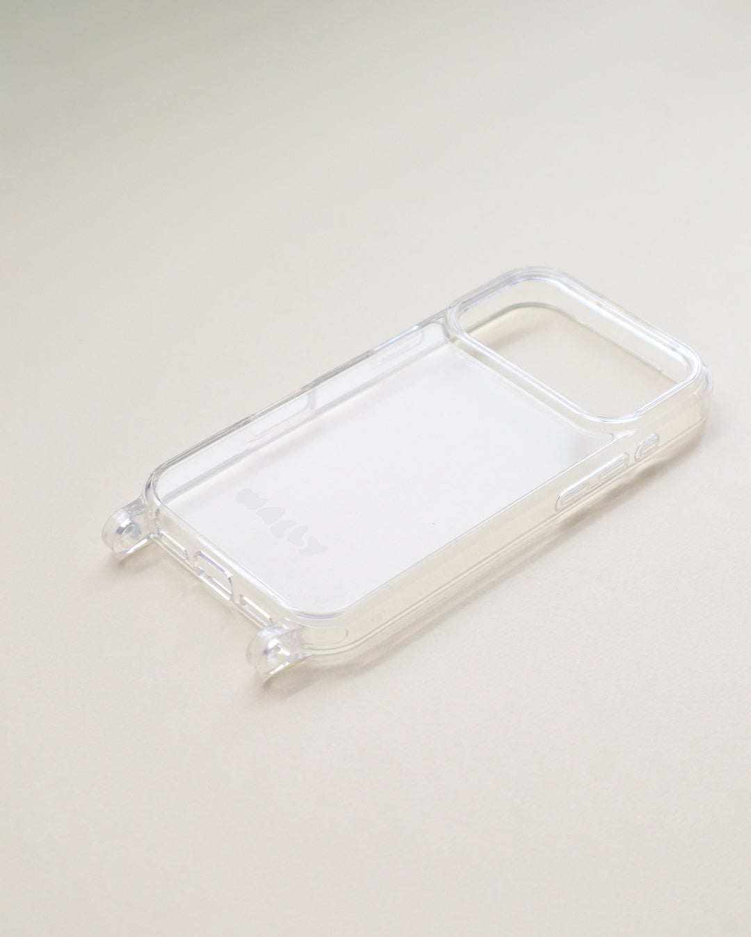 iPhone Case with Plastic Hooks - Clear