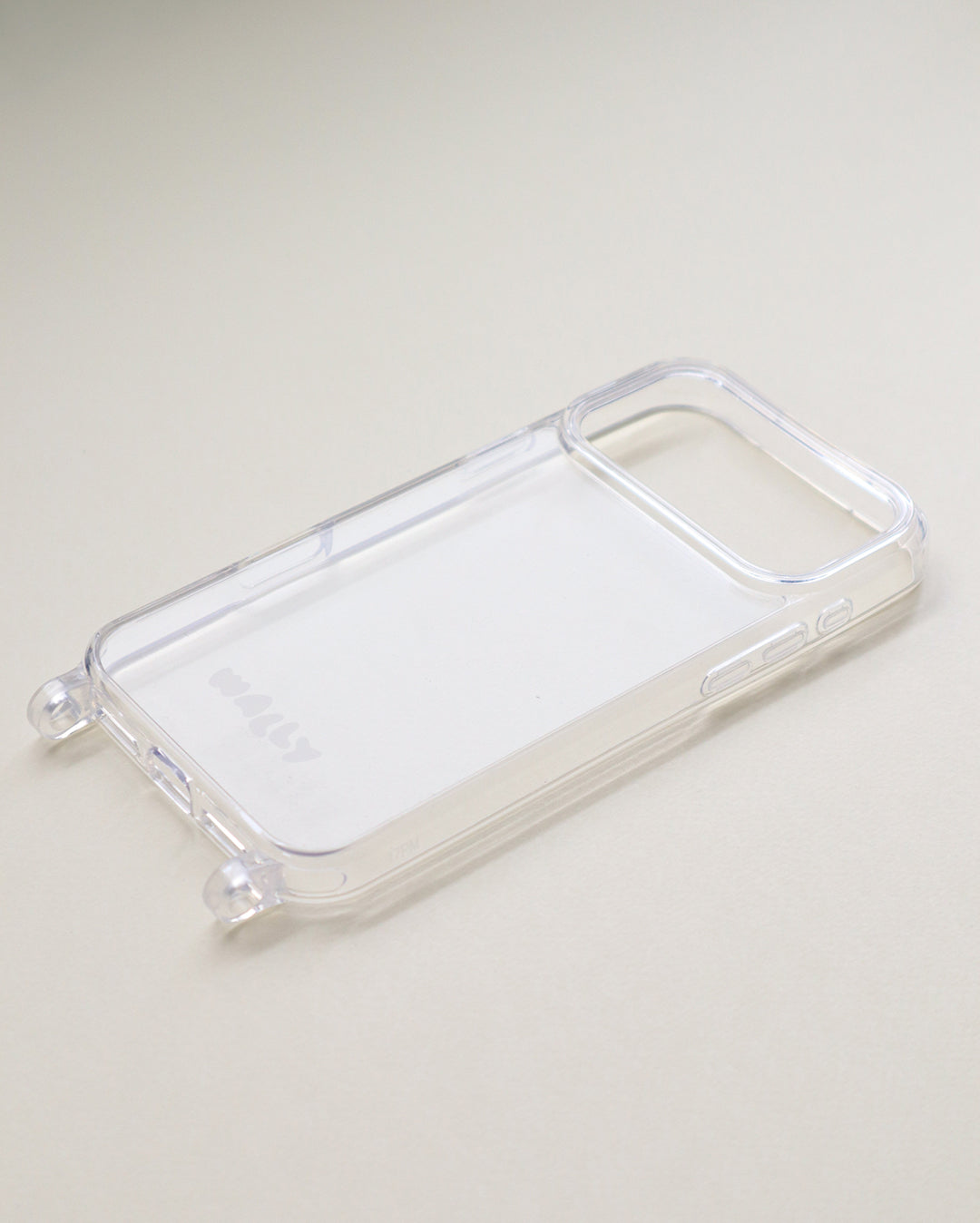 iPhone Case with Plastic Hooks - Clear