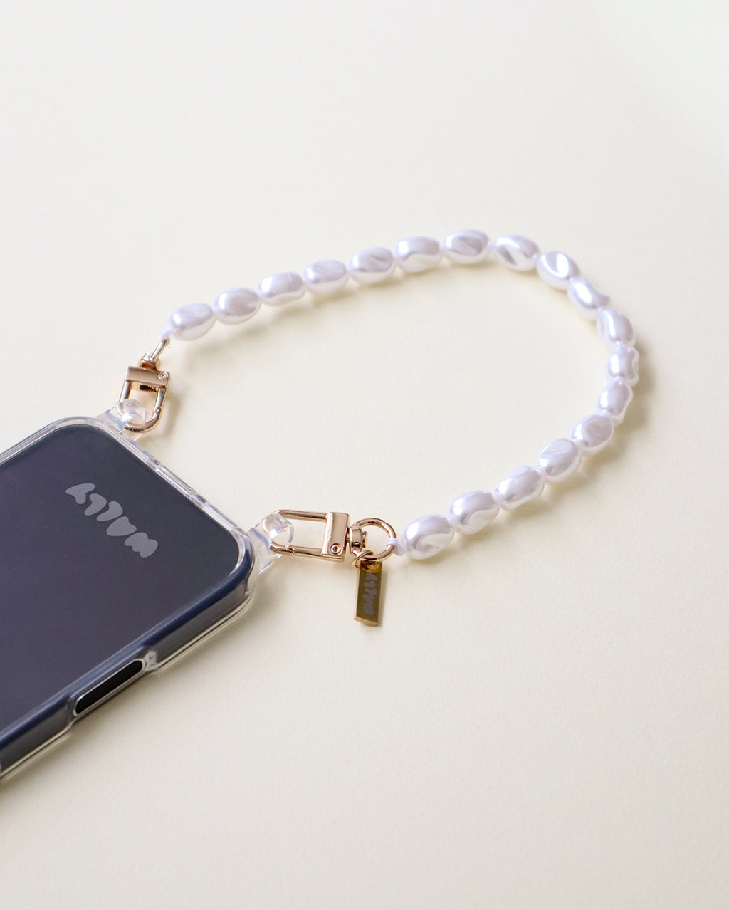 iPhone Case with Plastic Hooks - Clear
