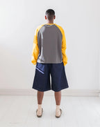 Hakama Shorts - Indigo by Checks Downtown - view 7