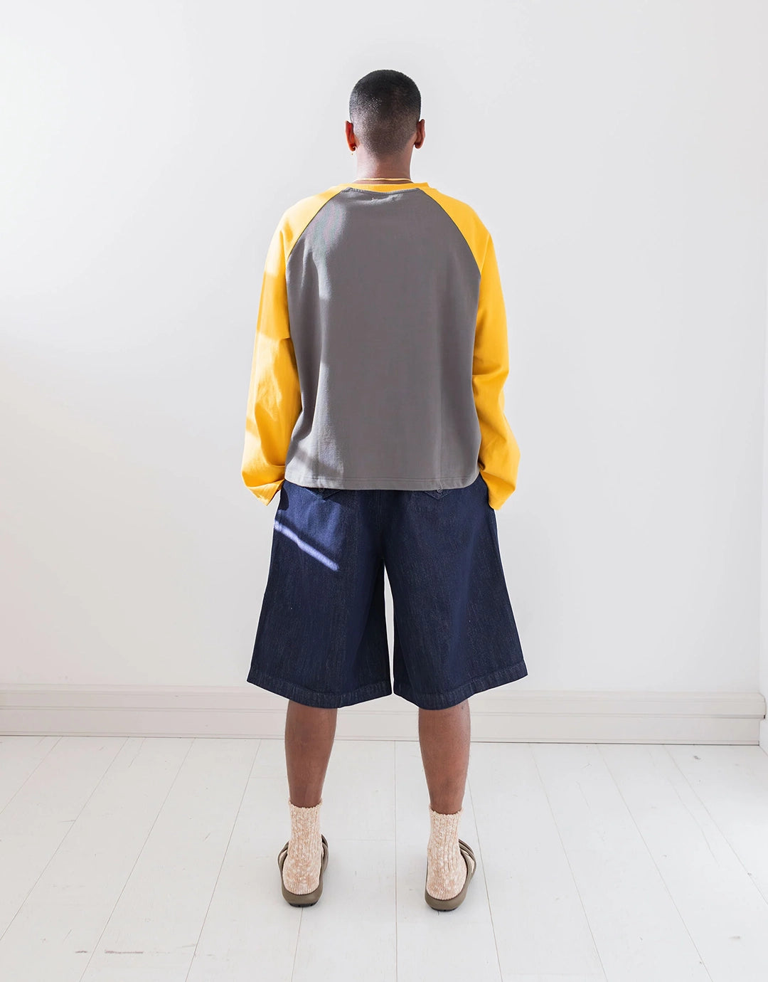 Hakama Shorts - Indigo