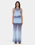 Jacinta Top - Ocean Gradient by Ownley - view 2