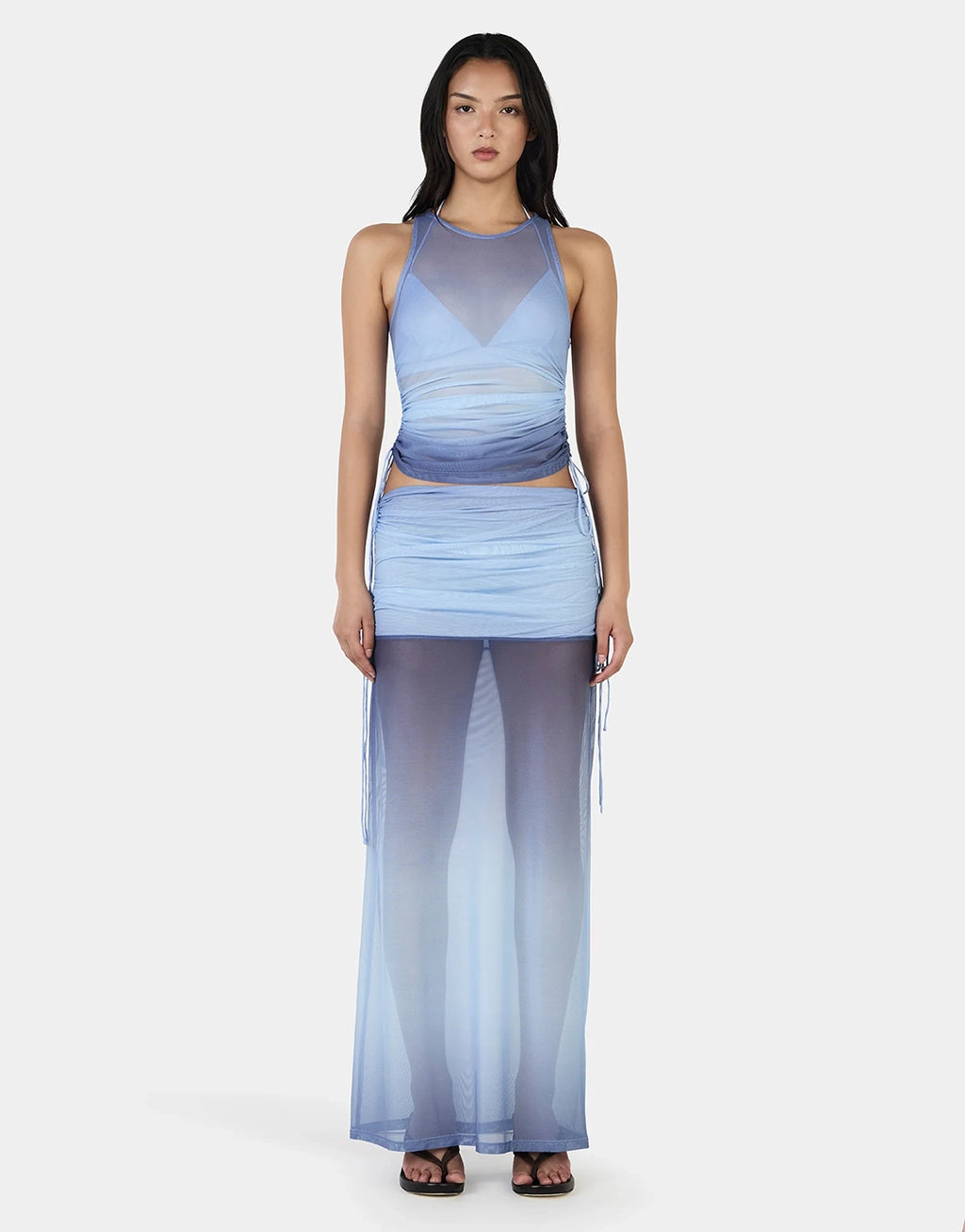 Heather Maxi Skirt - Ocean Gradient