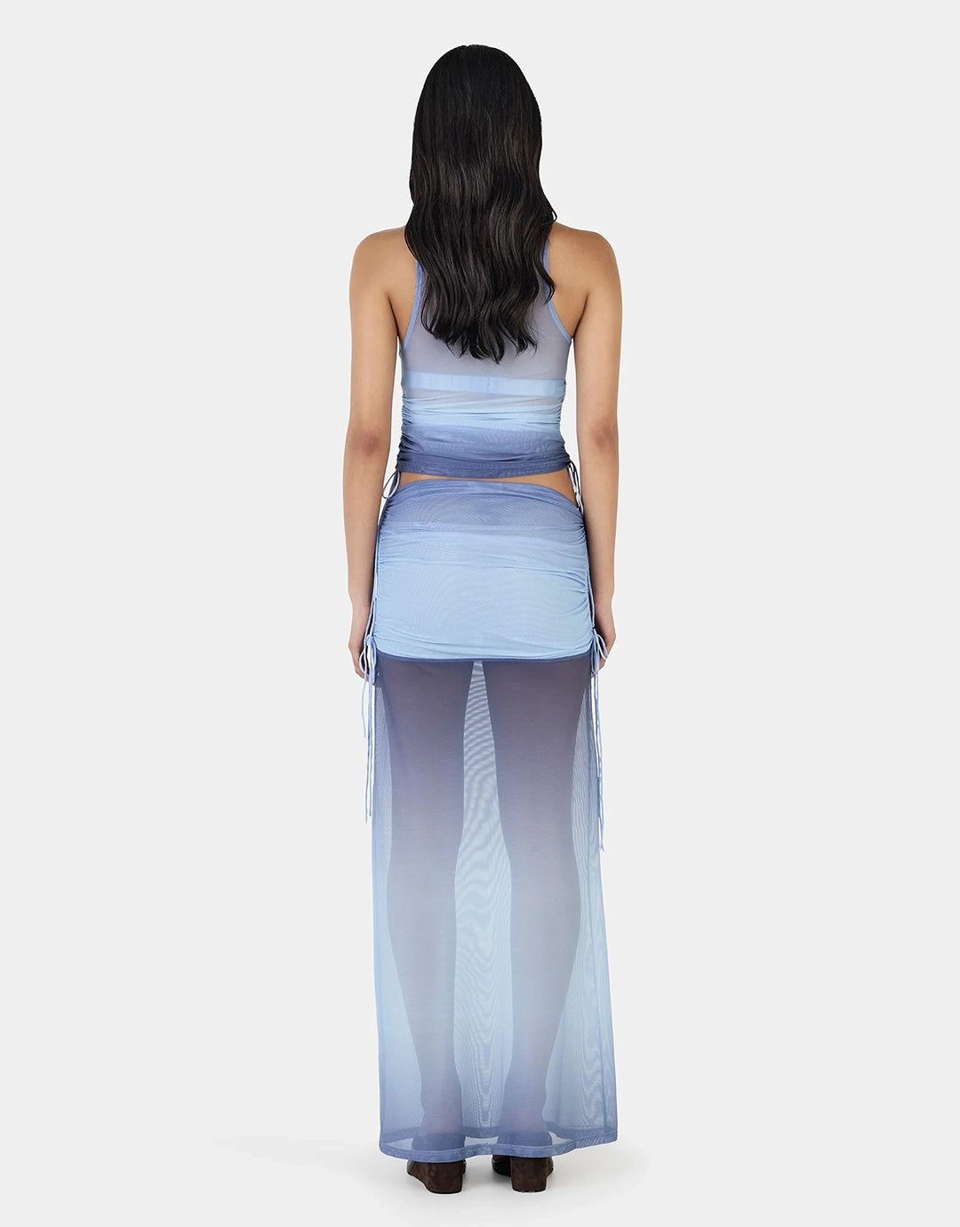 Heather Maxi Skirt - Ocean Gradient