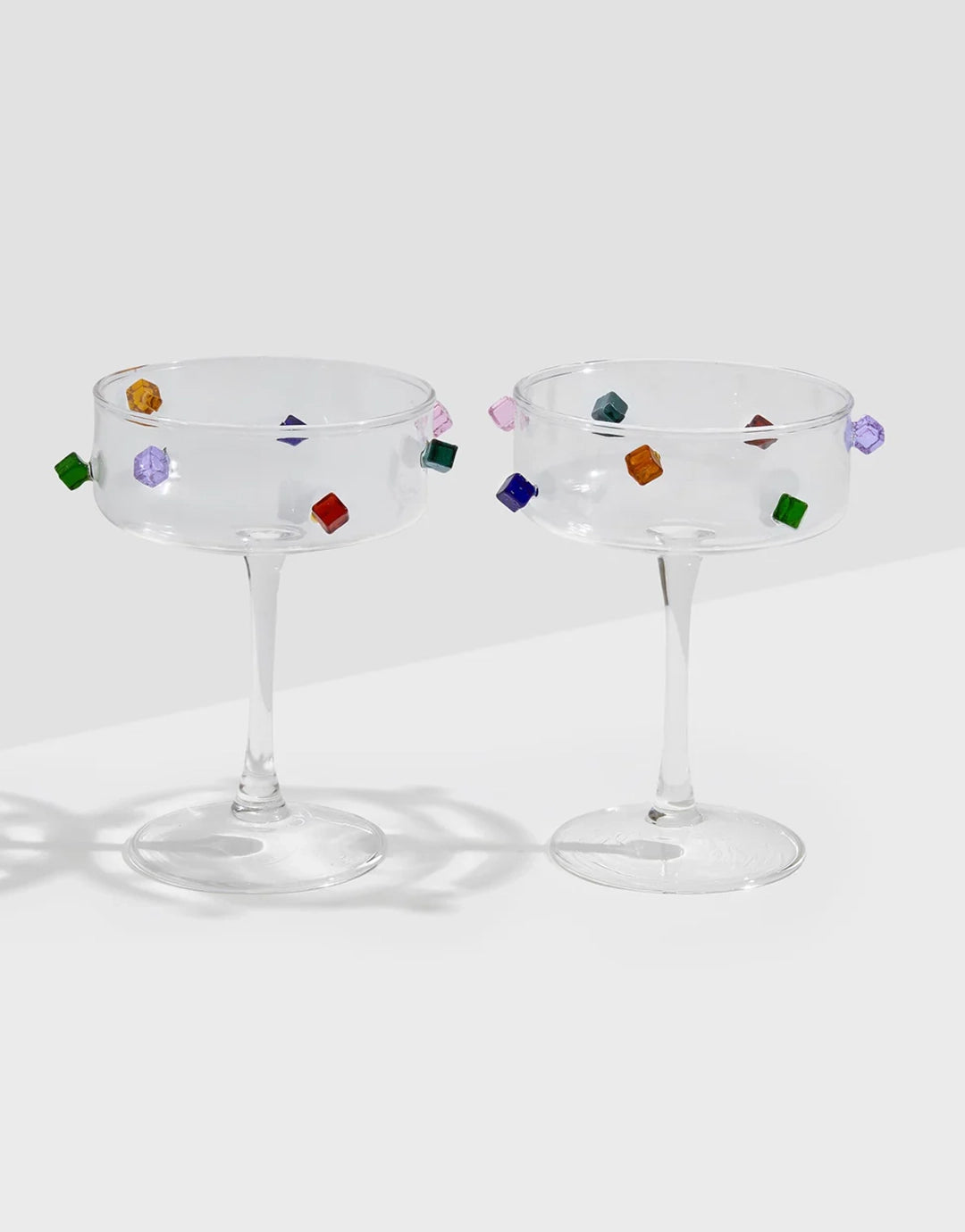 Jewel Coupes Glasses - 2 Pack