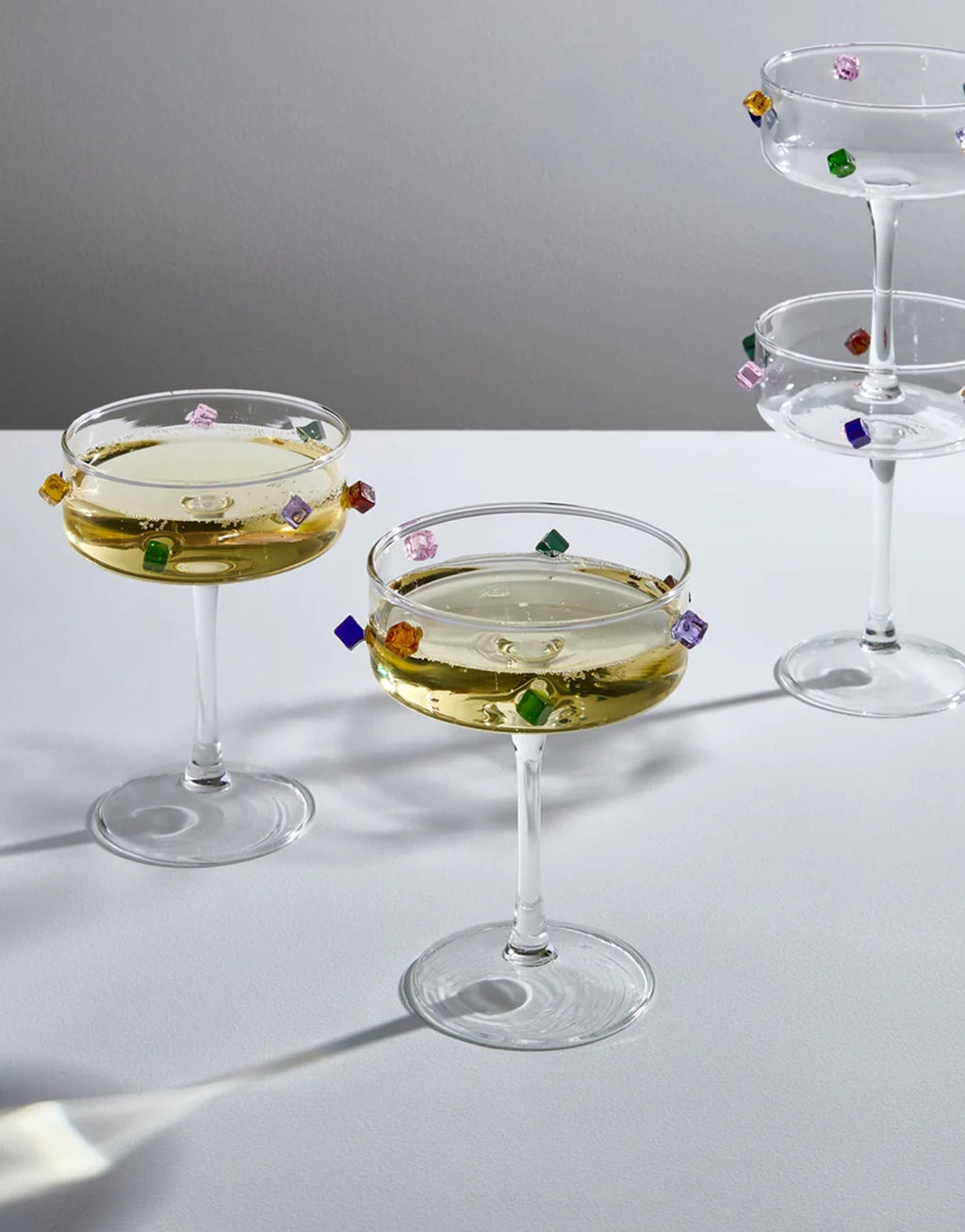 Jewel Coupes Glasses - 2 Pack