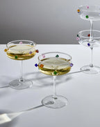 Jewel Coupes Glasses - 2 Pack by Fazeek - view 2