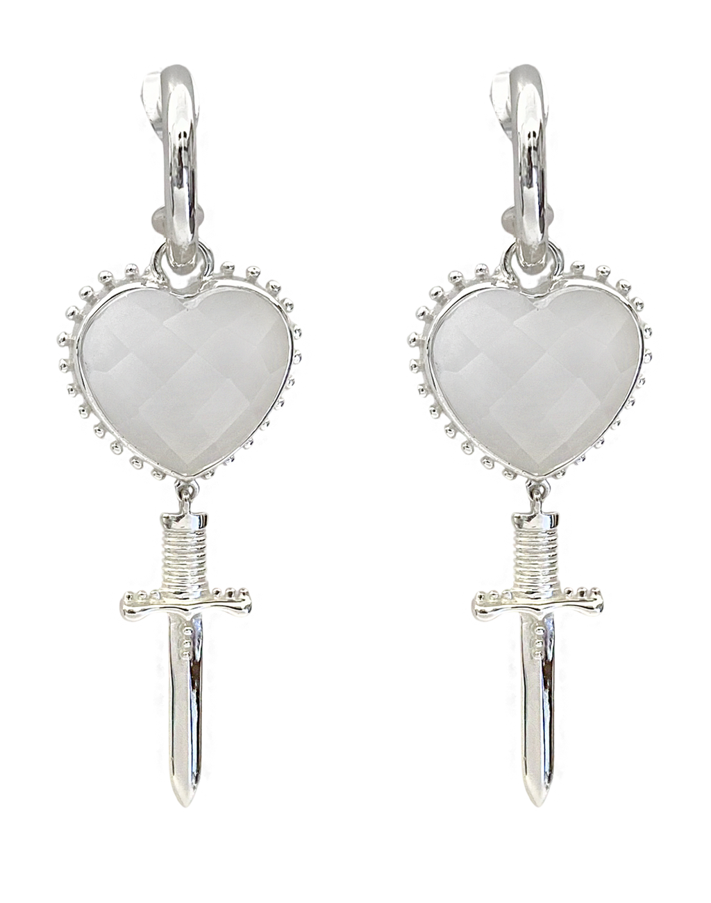 Juliet Earrings | Silver Plated