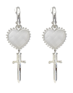 Juliet Earrings | Silver Plated by Mountain and Moon