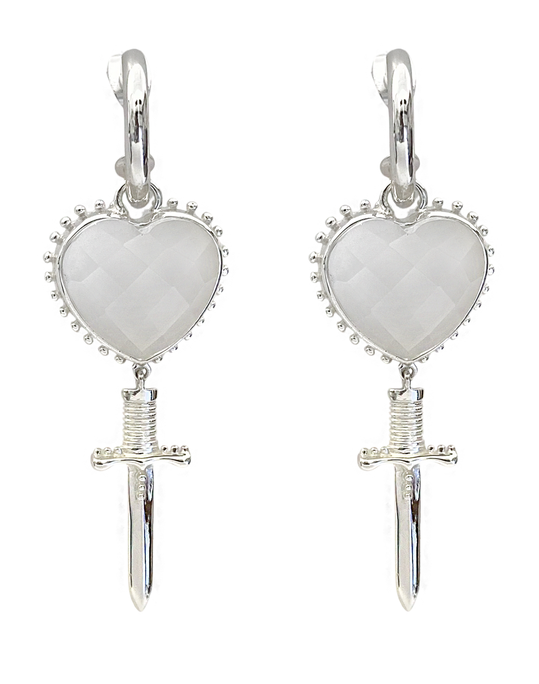 Juliet Earrings | Silver Plated