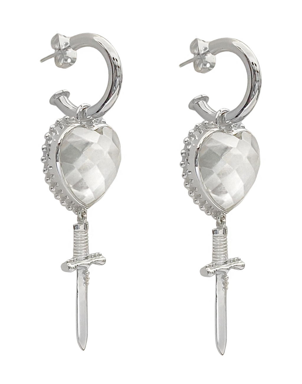 Juliet Earrings | Silver Plated