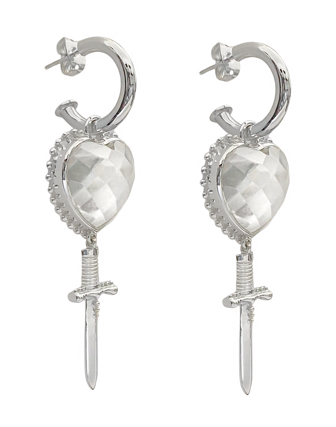 Juliet Earrings | Silver Plated