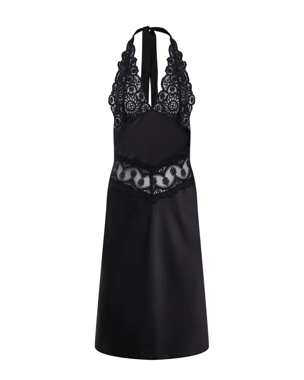 Solana Midi Dress - Onyx