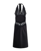 Solana Midi Dress - Onyx by Lioness - view 5