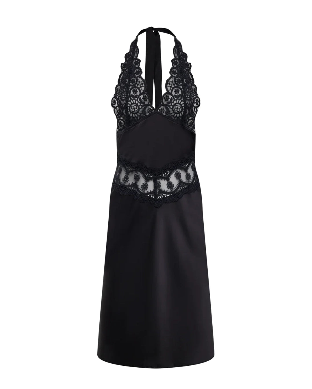 Solana Midi Dress - Onyx