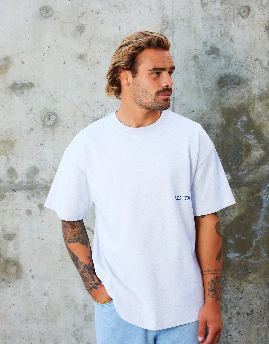 Club Heavy T-Shirt - Cloudy Marle