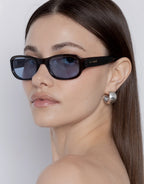 Jordyn Sunglasses - Ash by Lu Goldie - view 7
