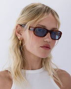 Jordyn Sunglasses - Chestnut by Lu Goldie - view 4