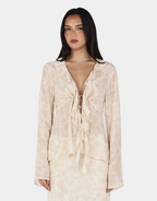 Karlie Longsleeve Top - Western Bloom by Ownley