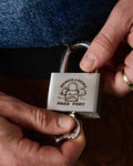 Hercu~Locks Padlock - Brushed Silver by Pass-Port