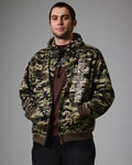 Kollaasi Zip Hoodie - Woodland Camo by Pass-Port
