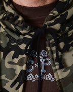 Kollaasi Zip Hoodie - Woodland Camo by Pass-Port - view 6