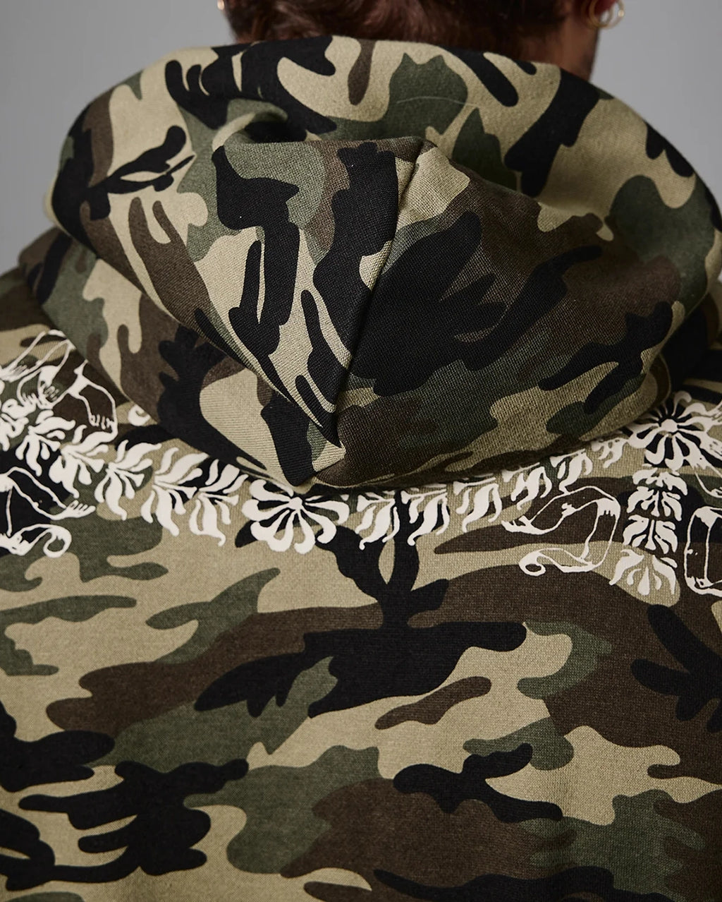 Kollaasi Zip Hoodie - Woodland Camo