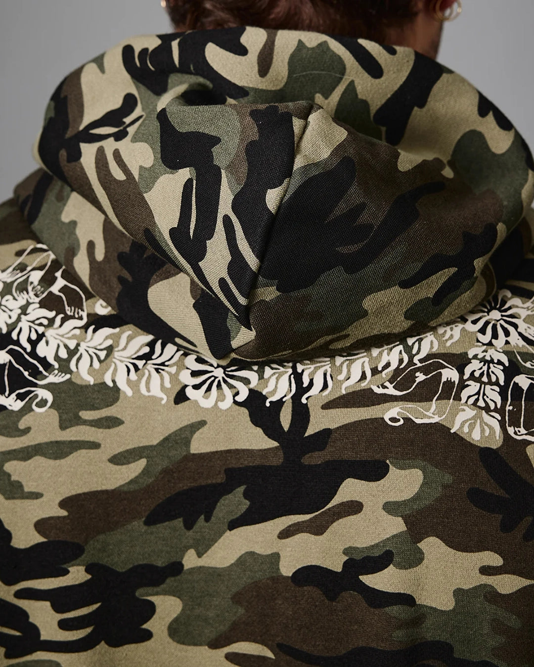 Kollaasi Zip Hoodie - Woodland Camo