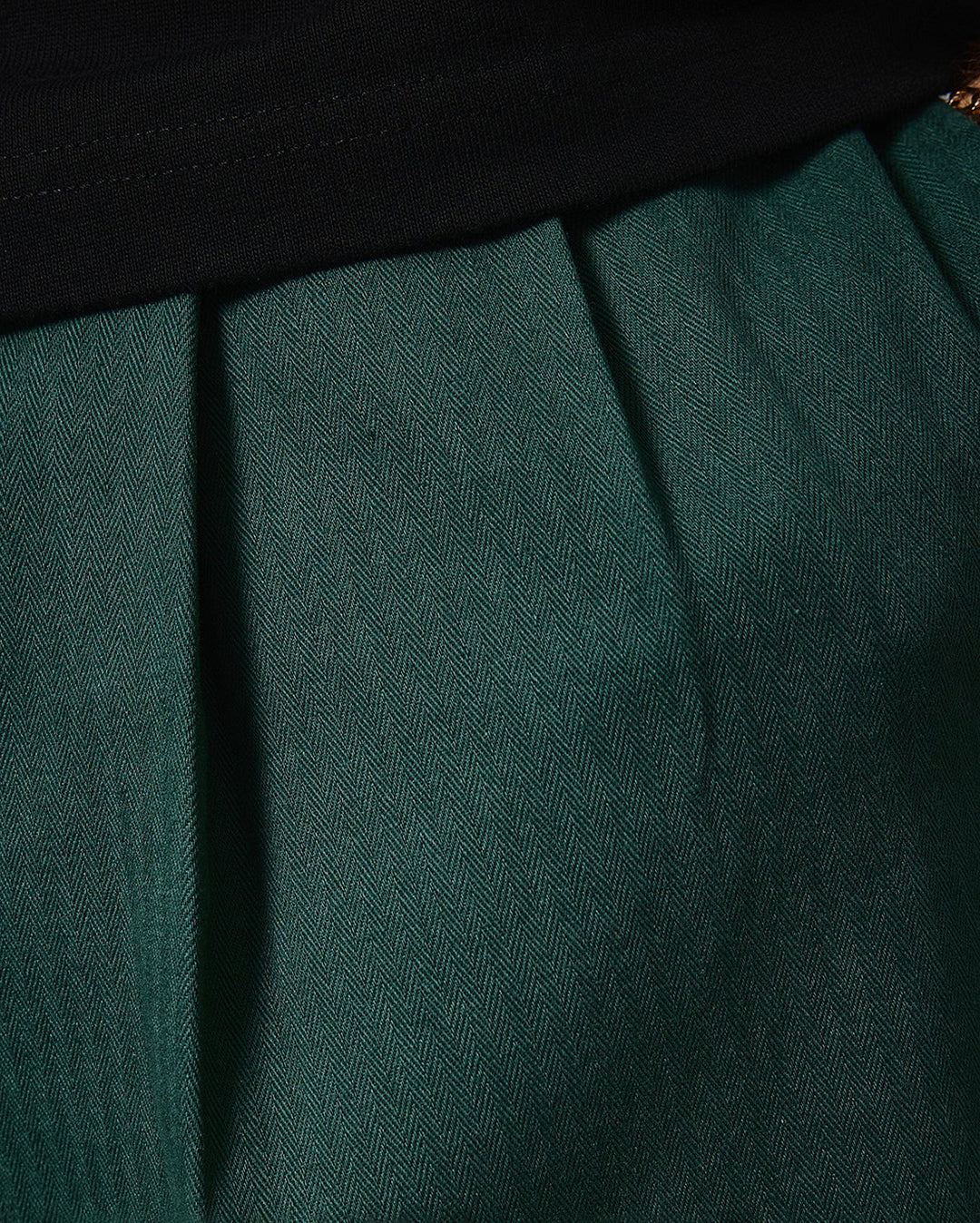 Herringbone Leagues Club Short - Hunter Green