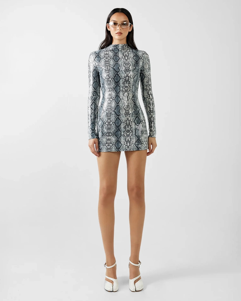 Kira Mini Dress - Cobra Print by By Dyln - view 2