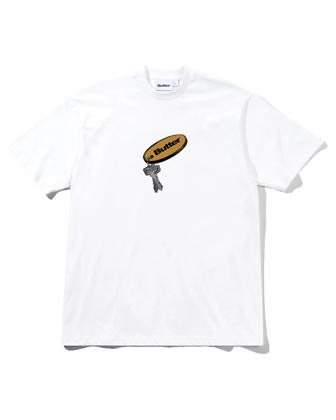 Key Chain Tee - White